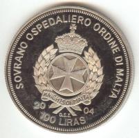 Máltai Lovagrend 2004. 100L "Görögország az EU-ban" T:PP 
Sovereign Order of Malta 2004. 1...