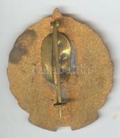 ~1965. "Kiváló Munkásőr" zománcozott aranyozott kitüntető jelvény T:2