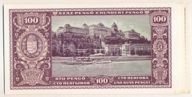 1945. 100P (10x) egymás utáni sorszámmal T:I-(sarokhajlás)