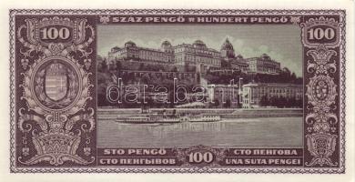 1945. 100P (5x) egymás utáni sorszámmal T:I-(sarokhajlás)