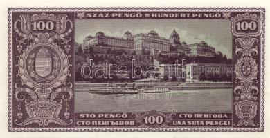 1945. 100P (5x) egymás utáni sorszámmal T:I-(sarokhajlás)