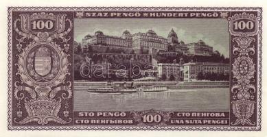 1945. 100P (5x) egymás utáni sorszámmal T:I-(sarokhajlás)