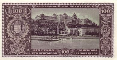 1945. 100P (5x) egymás utáni sorszámmal T:I-(sarokhajlás)