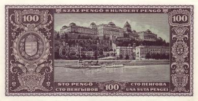 1945. 100P (5x) egymás utáni sorszámmal T:I-(sarokhajlás)