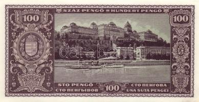 1945. 100P (5x) egymás utáni sorszámmal T:I-(sarokhajlás)