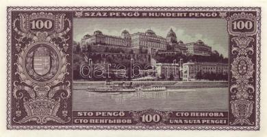 1945. 100P (5x) egymás utáni sorszámmal T:I-(sarokhajlás)