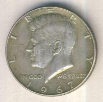 Amerikai Egyesült Államok 1967. 1/2$ Ag Kennedy T:2- USA 1967. 1/2 Dollar Ag Kennedy C:VF