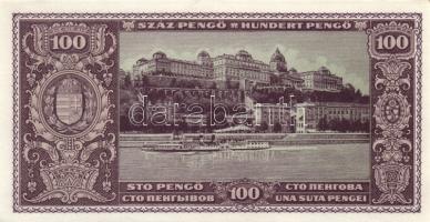 1945. 100P (4x) egymás utáni sorszámmal T:II,II-