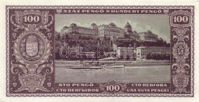 1945. 100P (4x) egymás utáni sorszámmal T:II,II-
