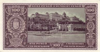 1945. 100P (4x) egymás utáni sorszámmal T:II,II-