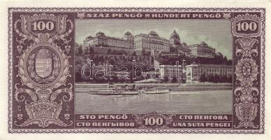 1945. 100P (4x) egymás utáni sorszámmal T:II,II-
