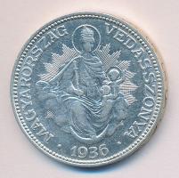 1936. 2P Ag "Madonna" T:2