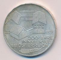 Ausztria 1979. 100Sch Ag "Innviertel" T:2
Austria 1976. 100 Schilling Ag "200th Anniv...