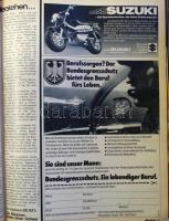 1977 márc.-ápr. A német nyelvű Bravo magazin számai egybekötve, egészvászon kötésben / 
Issues of th...