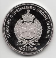 Máltai Lovagrend 2004. 100L "Ausztria az EU-ban" T:PP 
Sovereign Order of Malta 2004. 100 ...