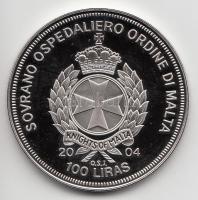 Máltai Lovagrend 2004. 100L "Csehország az EU-ban" T:PP
Sovereign Order of Malta 2004. 100...
