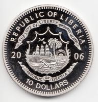 Libéria 2006. 10$ "Szabadság pillanatai - Normandiai partraszállás 1944.6.6" multicolor T:...