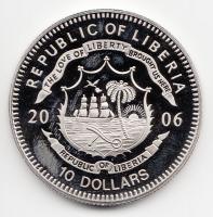 Libéria 2006. 10$ "Szabadság pillanatai-Huszita felkelés 1419." multicolor T:PP tanúsítván...