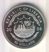 Libéria 2004. 10$ "Szabadság pillanatai-Közel-keleti béke 1978." multicolor T:PP tanúsítvá...