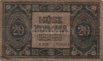 1919. 10K + 20K (2x) T:III-,IV