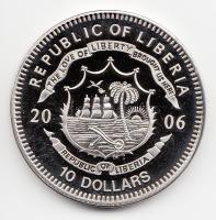 Libéria 2006. 10$ "Szabadság pillanatai-Afganisztán felszabadítása 2001" multicolor T:PP t...