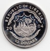 Libéria 2004. 10$ "Szabadság pillanatai-Simón Bolívar felszabadító harca 1819." multicolor...