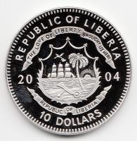 Libéria 2004. 10$ "Szabadság pillanatai-Teréz anya (Nobel-békedíj) 1979." multicolor T:PP ...