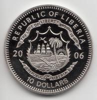 Libéria 2006. 10$ "Szabadság pillanatai - Charta 77 1977." multicolor T:PP tanúsítvánnyal
...