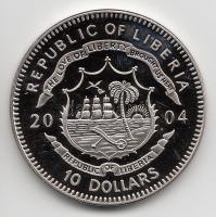 Libéria 2004. 10$ "Szabadság pillanatai-Garibaldi felszabadítja Itáliát 1860." multicolor ...