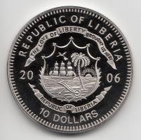 Libéria 2006. 10$ "Szabadság pillanatai - A Varsói Szerződés felbontása 1991" multicolor T...