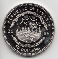 Libéria 2006. 10$ "Szabadság pillanatai-Magyar Forradalom 1956." multicolor T:PP tanúsítvá...