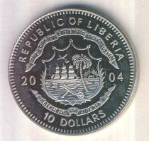 Libéria 2004. 10$ "Szabadság pillanatai-Trójai háború i.e. 1250." multicolor T:PP tanúsítv...
