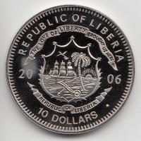 Libéria 2006. 10$ "Szabadság pillanatai-Találmányok százada XX.sz." multicolor T:PP
Liberi...
