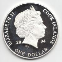 Cook-szigetek 2004. 1$ Ag(0.999)/20g "Ázsia történelme-Vasco Da Gama" T:PP Tanúsítvánnyal!...