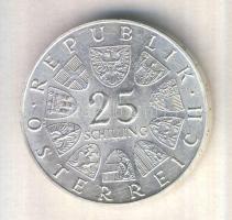 Ausztria 1968. 25Sch Ag "Lukas von Hildebrandt" T:1-
Austria 1968. 25 Schilling Ag "L...