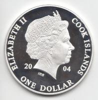 Cook-szigetek 2004. 1$ Ag(0.999)/20g "Ázsia történelme-Nagy Sándor" T:PP 
Cook Islands 200...