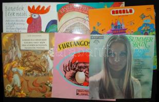 60db magyar és külföldi hanglemez, könnyűzene, mese, stb