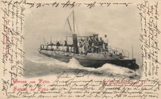 K.u.K. torpedo ship XI. , Pola