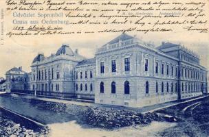 1899 Sopron Justizgebäude