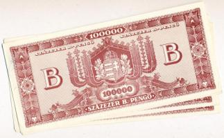 1946. 100.000BP (4x) T:I-,II(hajtatlanok)