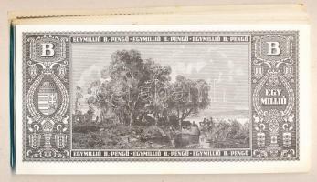 1946. 1.000.000BP (30x) hajtatlan T:I,I- (sarokhajlás, nyomdai folt)