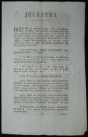 1793 Császári rendelet a magánkézben lévő nemesfémek hadi célú kölcsönzésére, és pénzzé veretésére a franciák elleni háború céljára. Magyar, latin és német nyelven. / 1793 Order of the Emperor of military-loan from private persons, requesting to make their precious metal objects into coins. In German, Latin, Hungarian 12p.