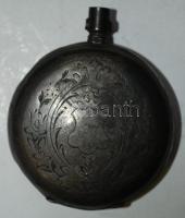 Ezüst zsebóra számlap és mutatók nélkül, szerkezete sérült bruttó: 69 g