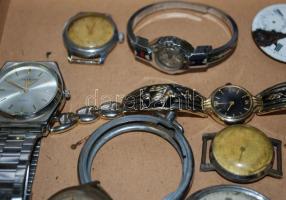 Óra alkatrészek: tokok, vegyes minőségű órák