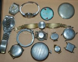 Óra alkatrészek: tokok, vegyes minőségű órák