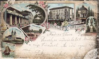 1898 Balatonfüred Litho