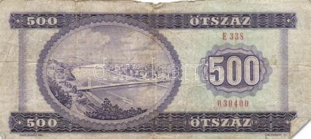 1962-1984. 10Ft + 20Ft + 50Ft + 100Ft + 500Ft. Összesen 10db kizárólag klf évszám! T:vegyes