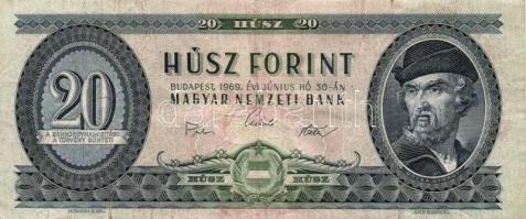 1962-1990. 10Ft + 20Ft + 50Ft + 100Ft + 500Ft. Összesen 10db kizárólag klf évszám! T:vegyes