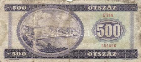 1962-1990. 10Ft + 20Ft + 50Ft + 100Ft + 500Ft. Összesen 10db kizárólag klf évszám! T:vegyes