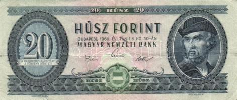 1962-1990. 10Ft + 20Ft + 50Ft + 100Ft + 500Ft. Összesen 10db kizárólag klf évszám! T:vegyes